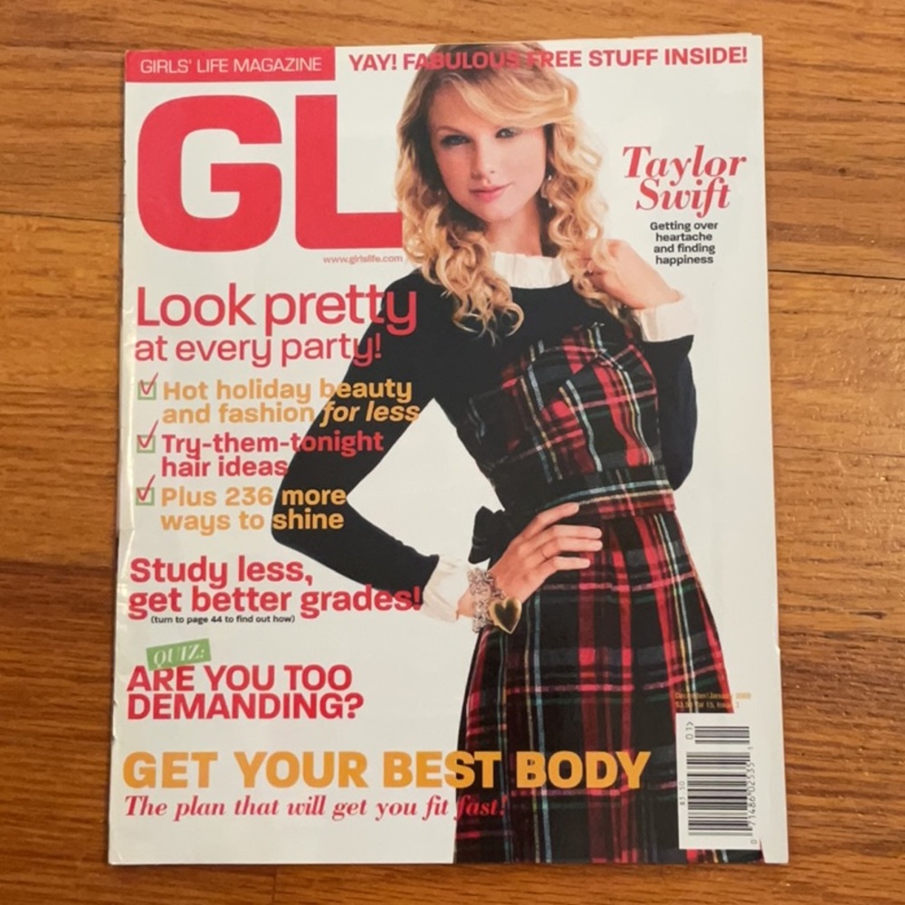 Taylor Swift Girl’s Life Magazine